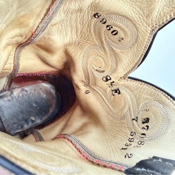 Hondo Boots Men’s Leather Western Cowboy Boots | US 8.5 - Picture 6 of 7